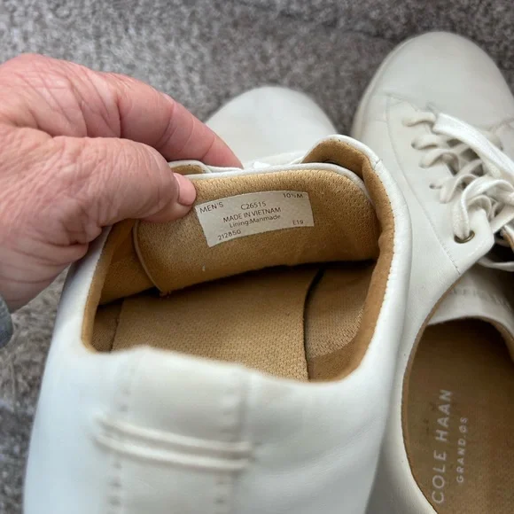 Cole Haan Grand Crosscourt II Leather Sneaker. Classic. Preppy. Office. 10.5 - Picture 13 of 15